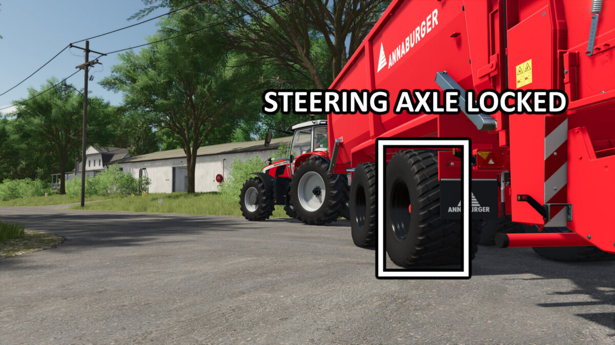 Lock Steering Axle v 1.0