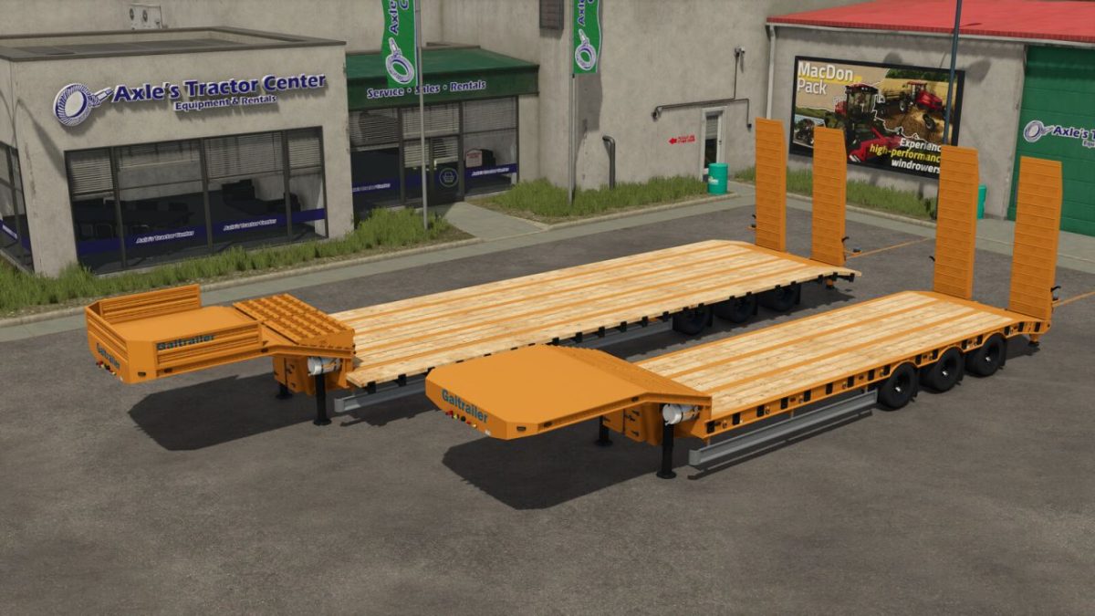 Low Loader Galtrailer v 1.0