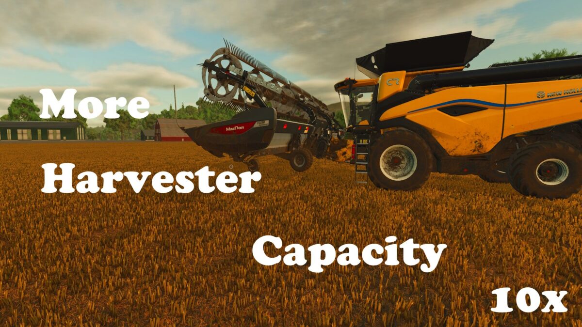 More Harvester Capacity v 1.0.0.1