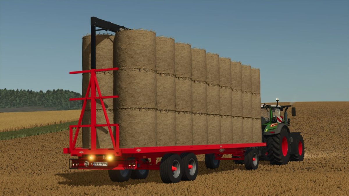 Orenge Bale Trailers Pack v 1.0