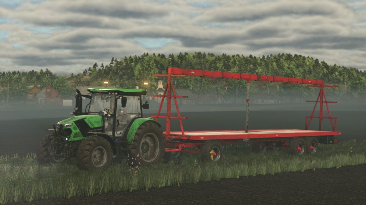 Orenge Bale Trailers Pack v 1.0