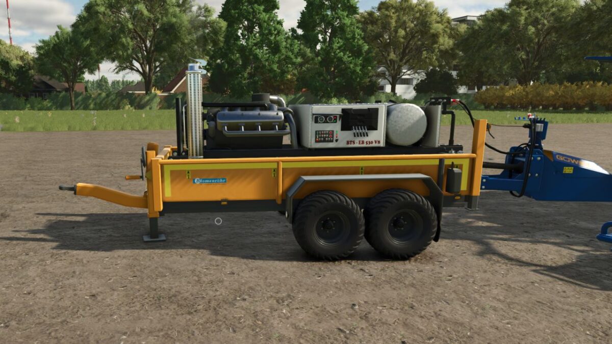 V8 Motor Station Trailer v 1.0
