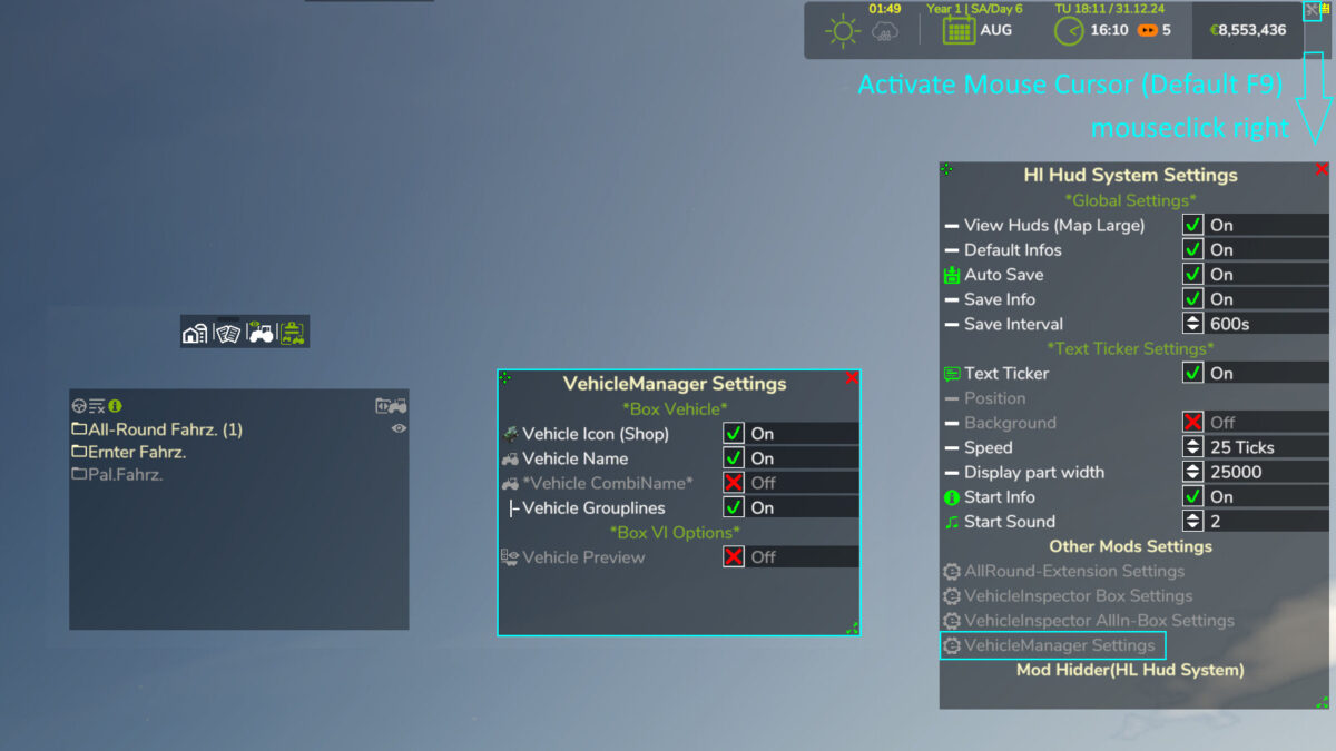 Vehicle Manager v 1.0