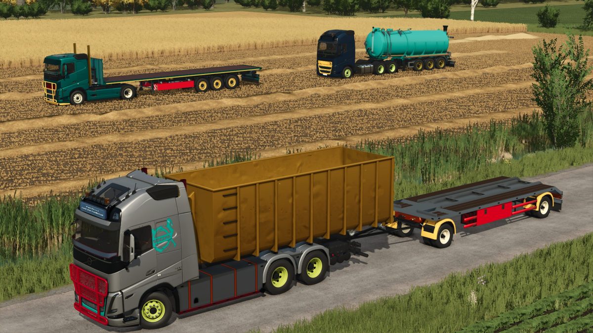 Volvo FH16 Trucks & Trailers Pack v 1.0