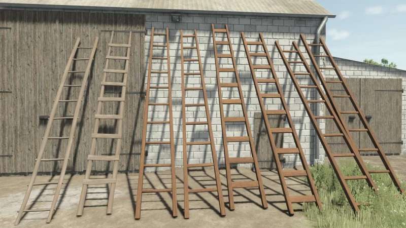 Wooden Ladders Pack v 1.0