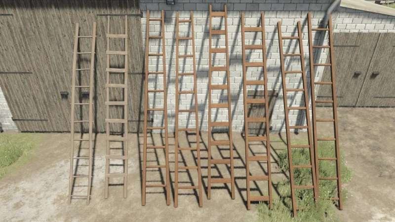 Wooden Ladders Pack v 1.0