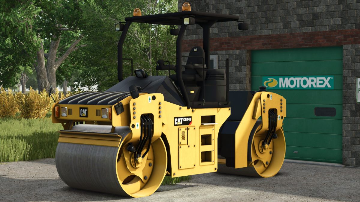 Caterpillar CB44B Tandem Vibratory Roller v 1.0