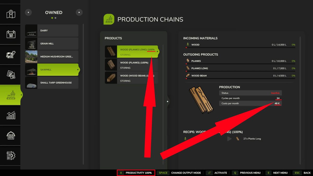 Production Control v 1.0