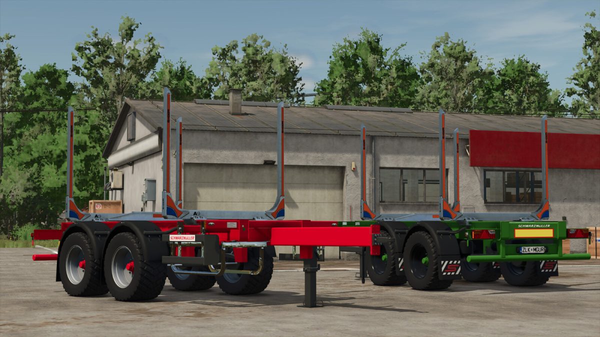 Schwarzmueller Tandem Timber Trailer v 1.0.0.1