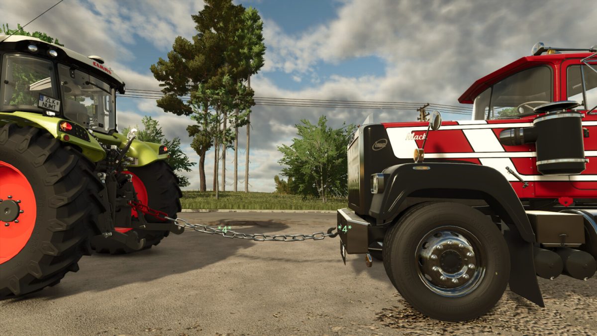 Towing Chain with Hook v 1.0