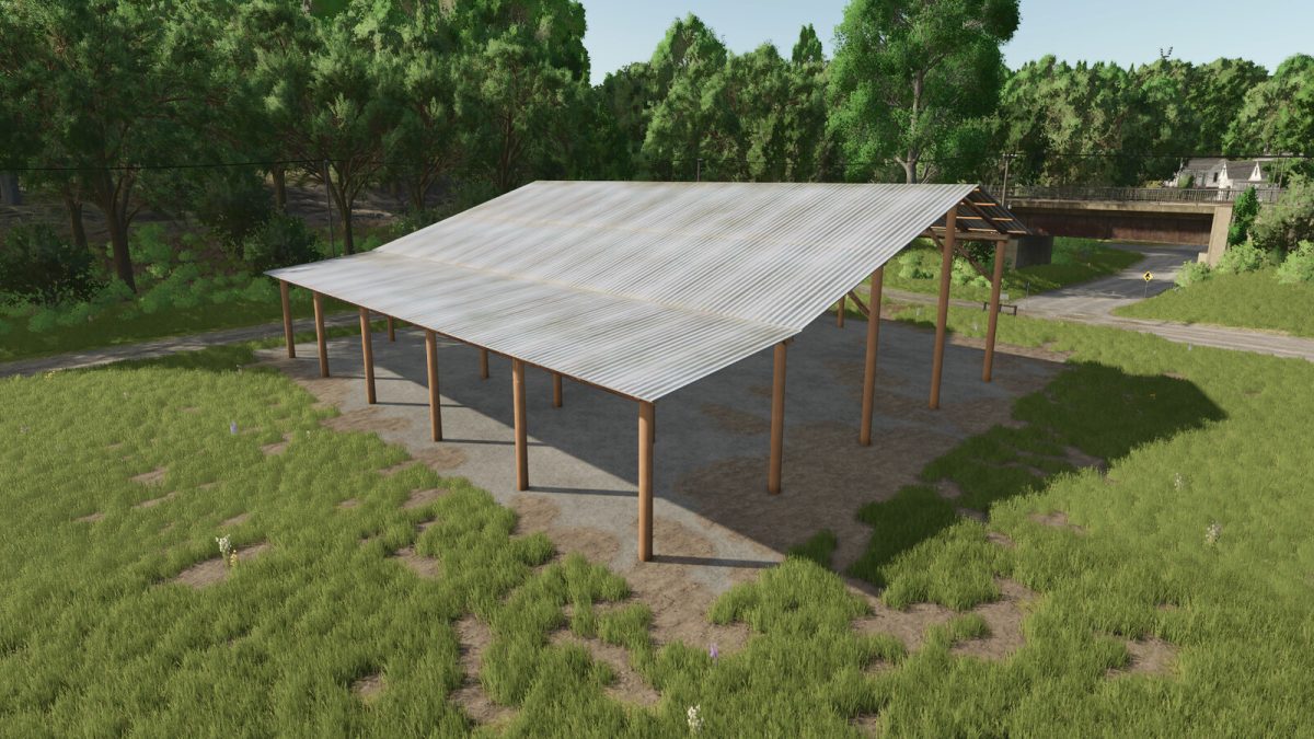 Wooden Sheds Pack v 1.0