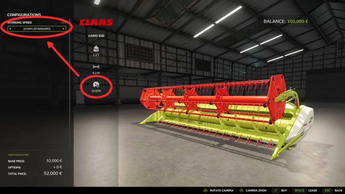 Adjust Working Speed v 1.0