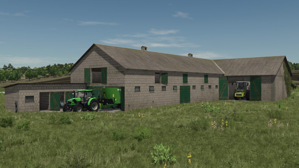 Big White Cow Barns Pack v 1.1