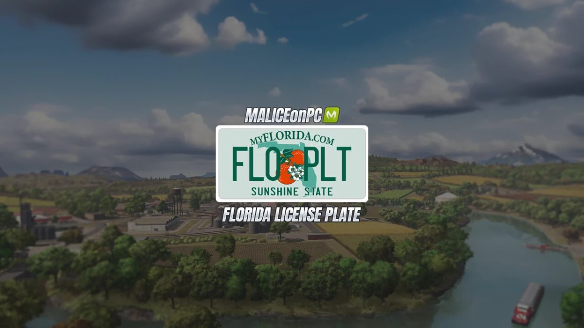 Florida License Plate v 1.0