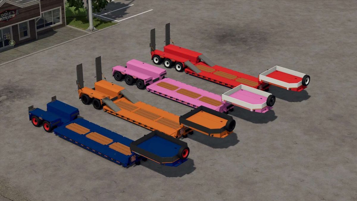 Goldhofer STZ-VP Trailers Pack v 1.0
