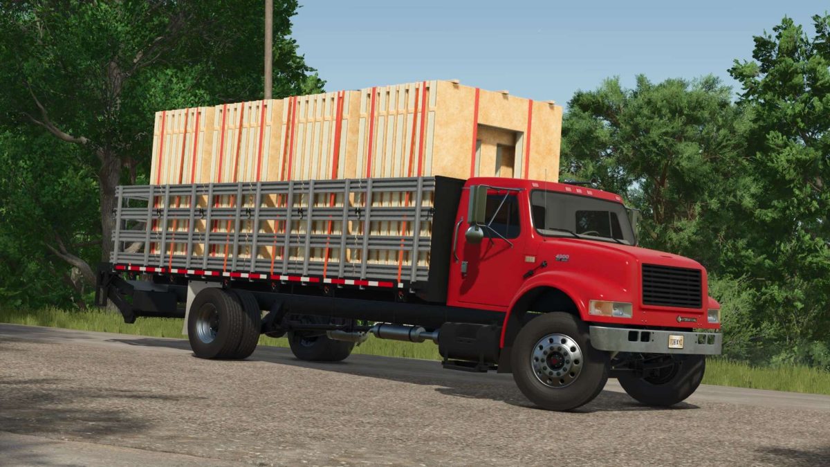 International 4900 Stakebed v 1.1