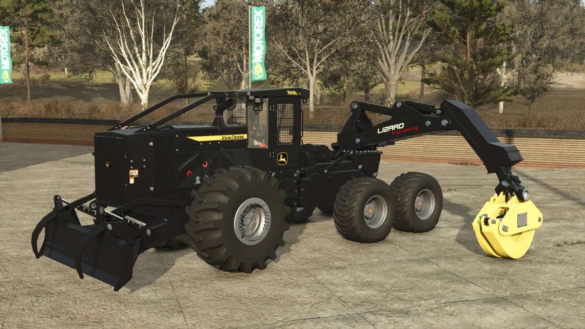 John Deere 768L-II Swing Boom v 1.0