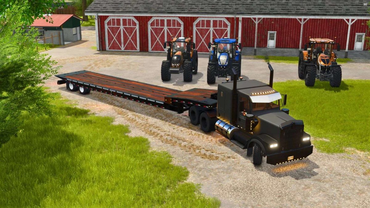 Kalyn Siebert 48 ft Tilt Deck Trailer v 1.0