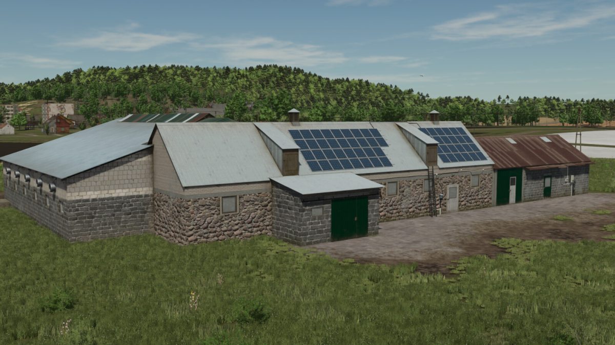 Large Cow Sheds Pack v 1.1