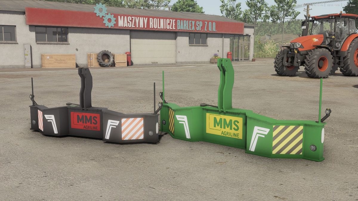MMS Safety Bumper 140 & 110 kg v 1.0