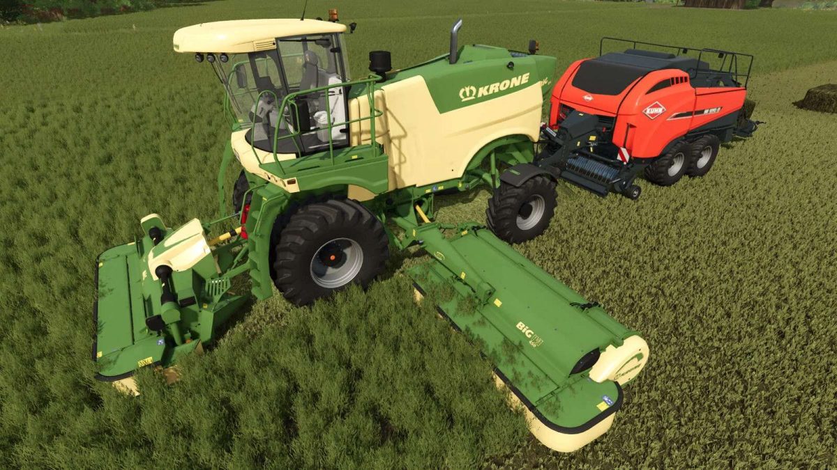 Mower and Wrapper with Hitch v 1.0