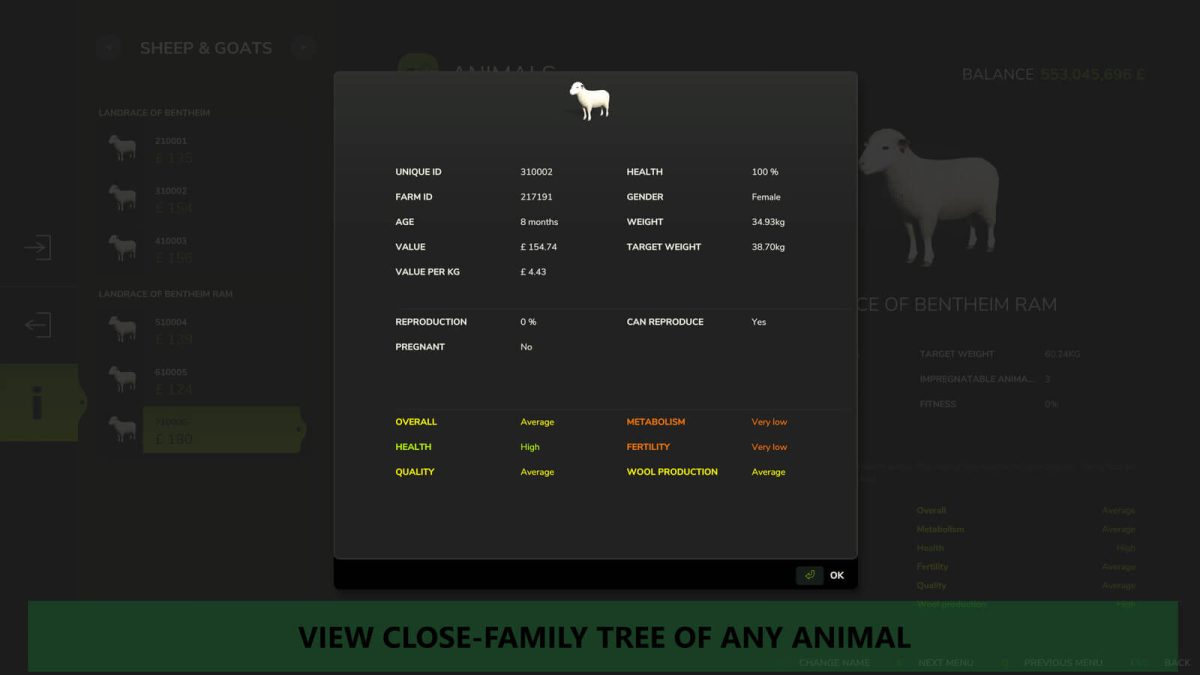 Realistic Livestock v 1.1.0.2