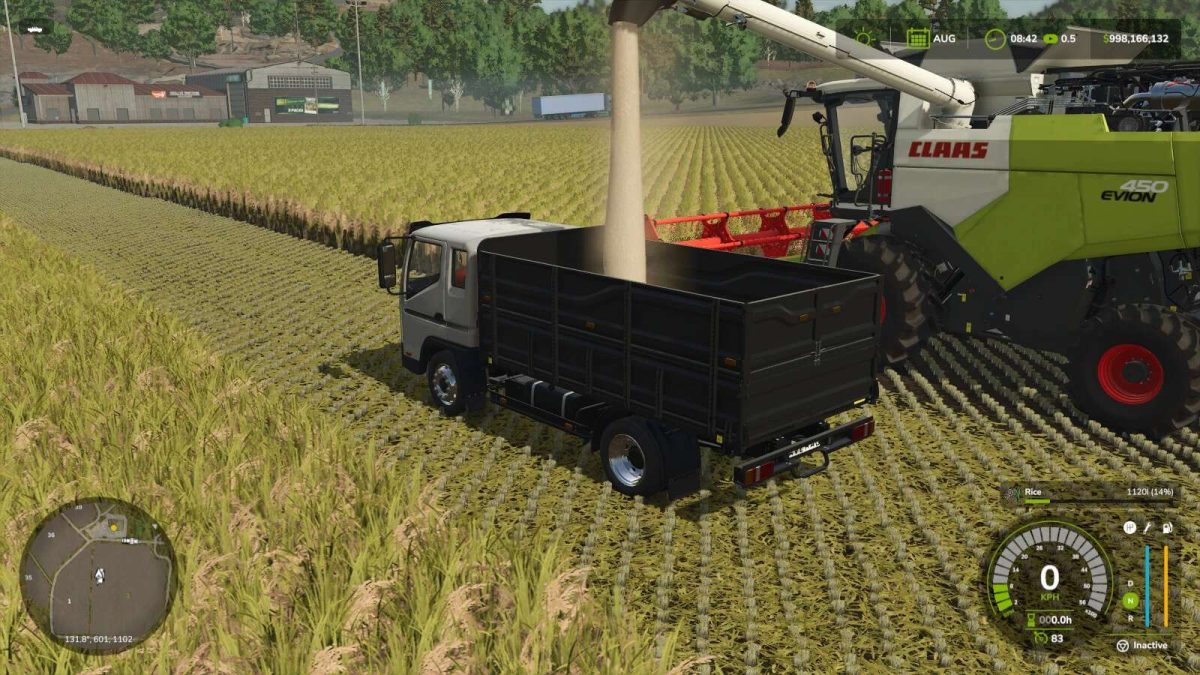 Rice Harvest Mod v 1.0