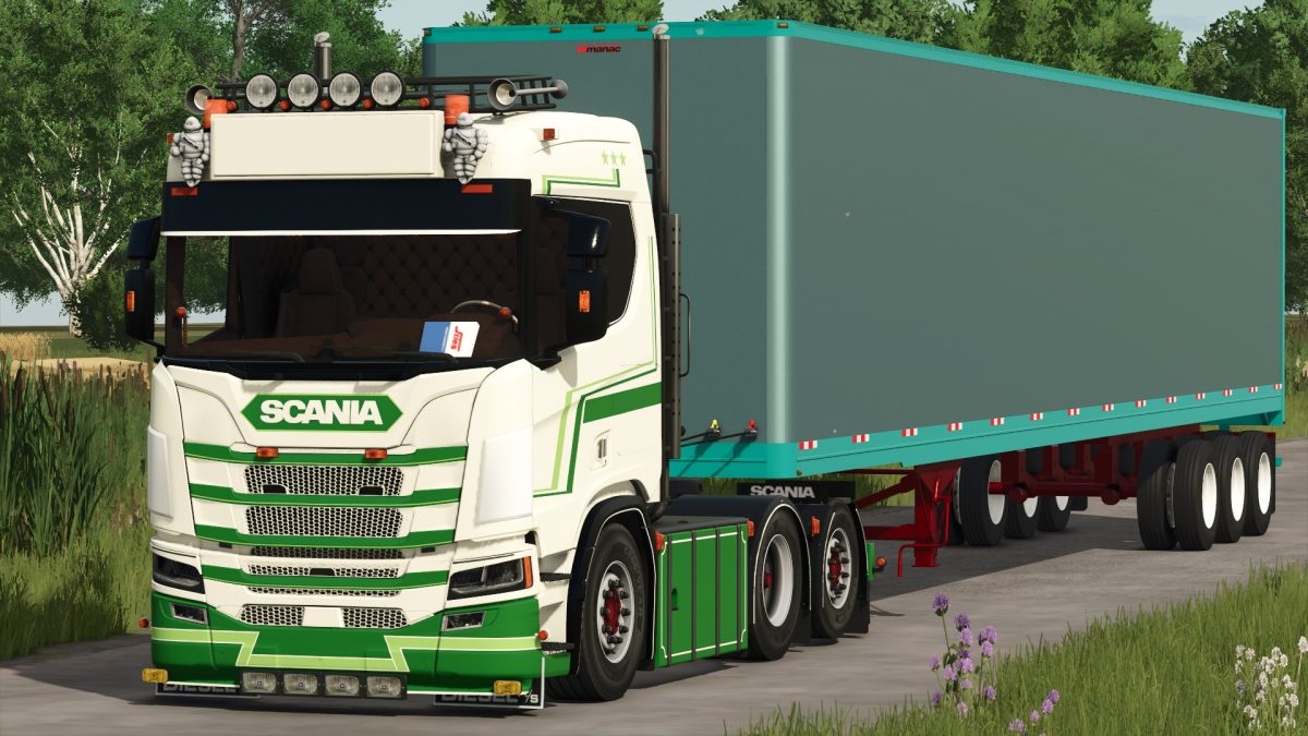Scania NG Truck + Trailer v 1.0