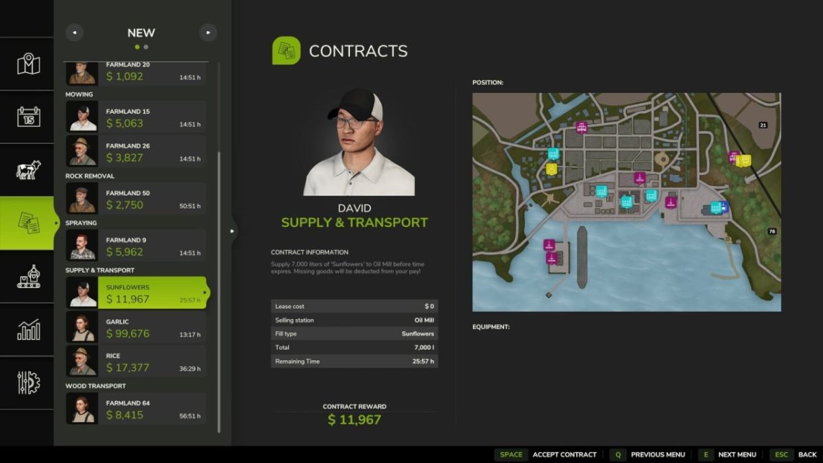 Supply & Transport Contracts v 1.0.1.0