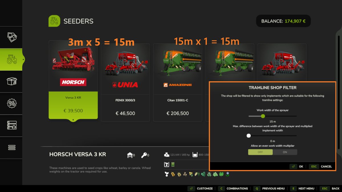 Tramline Shop Filter v 1.0