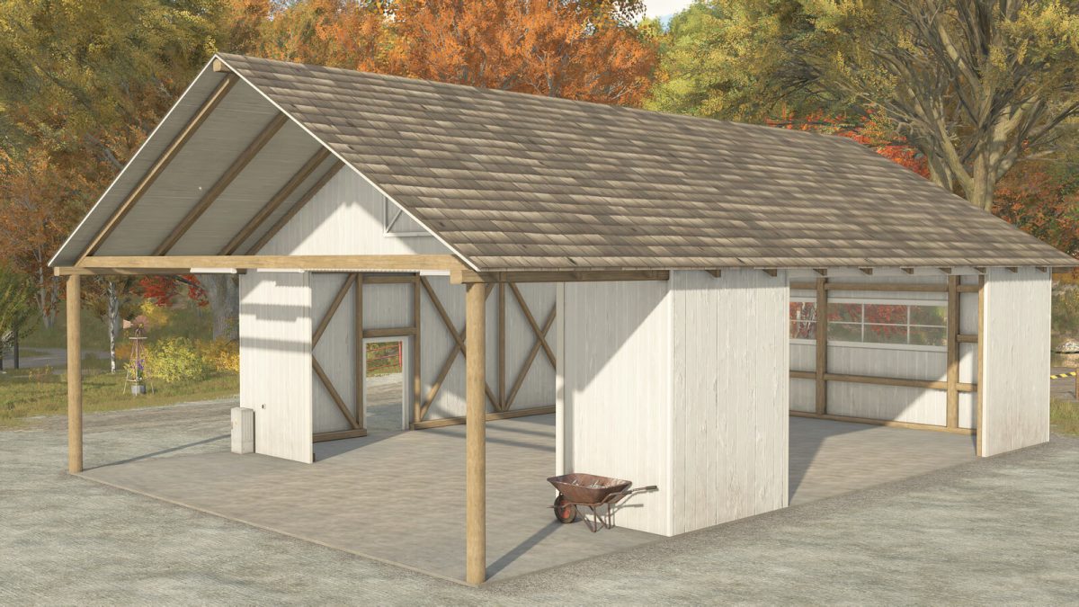 Wooden Open Barn v 1.0.0.1