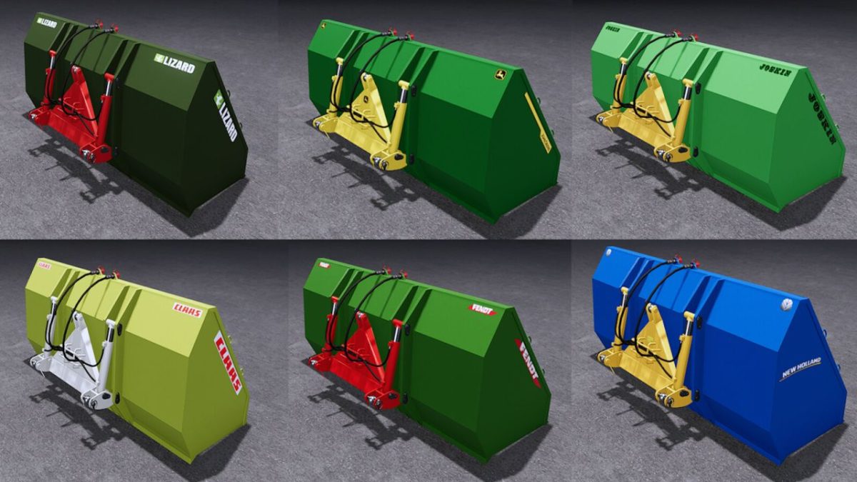 3 Points Hydraulic Bucket v 1.0