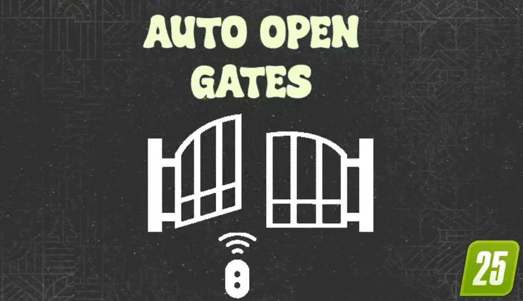 Auto Open Gates v 1.0