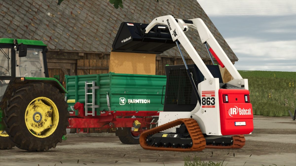 Bobcat 863 with Shovel v 1.0