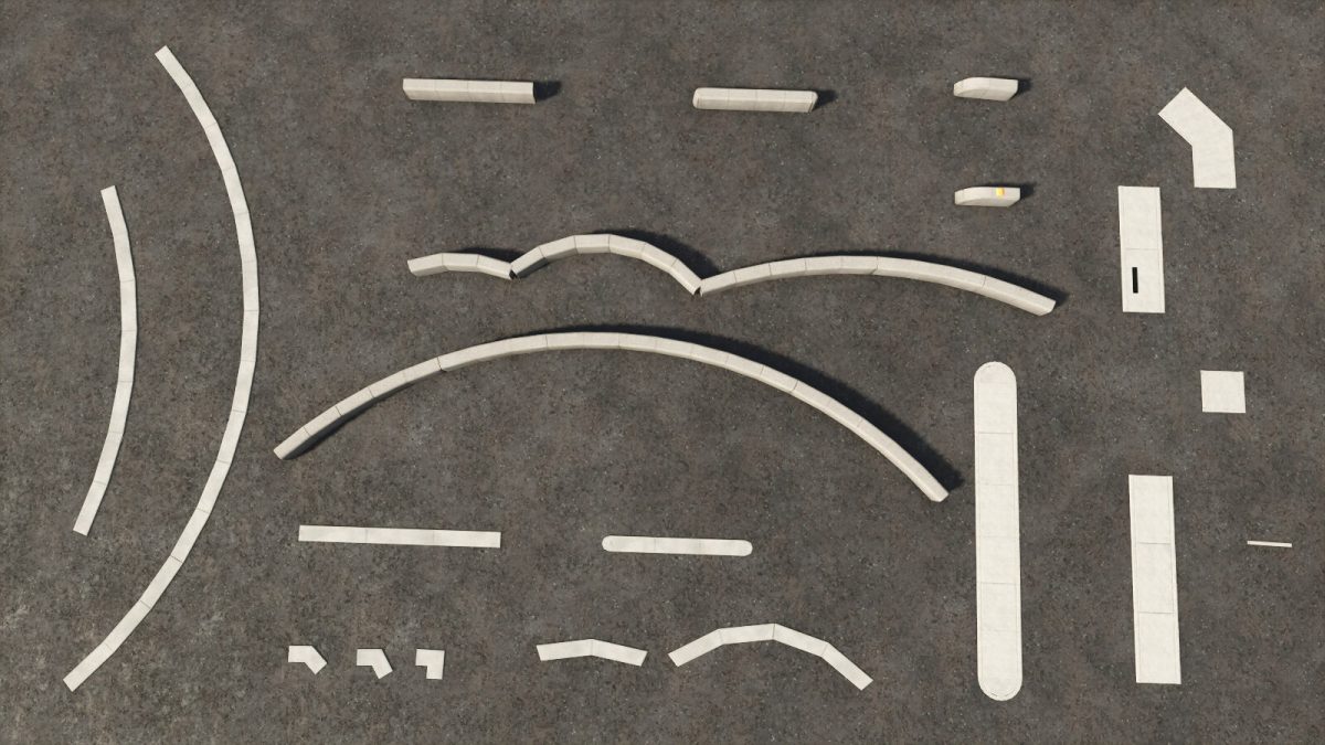 Curbstone Fence Pack v 1.0