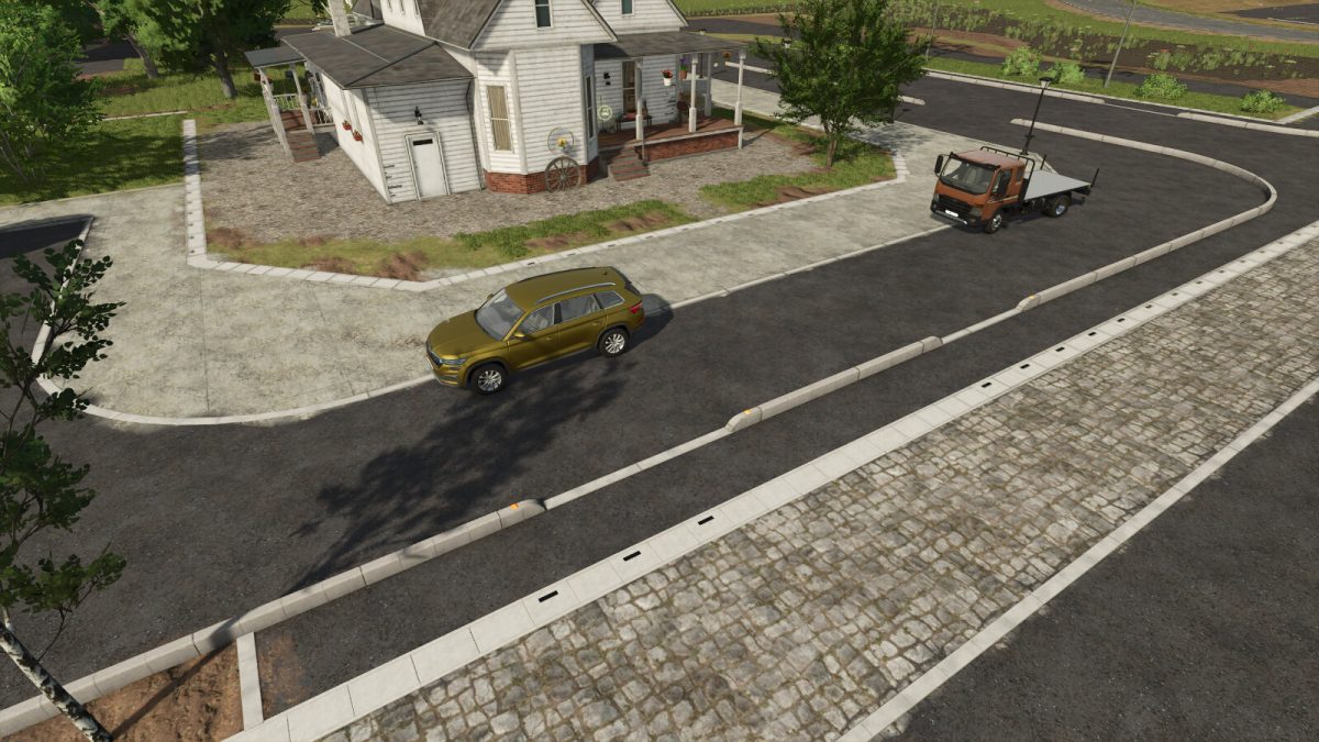 Curbstone Fence Pack v 1.0