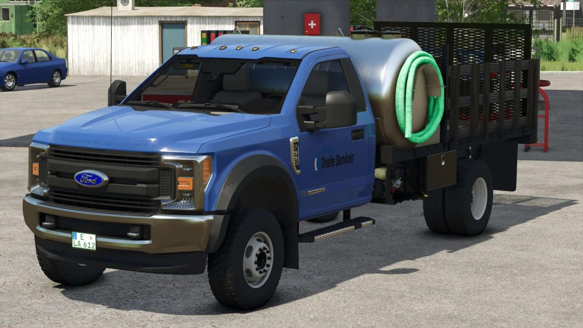 Ford F550 Septic Service Truck v 1.1