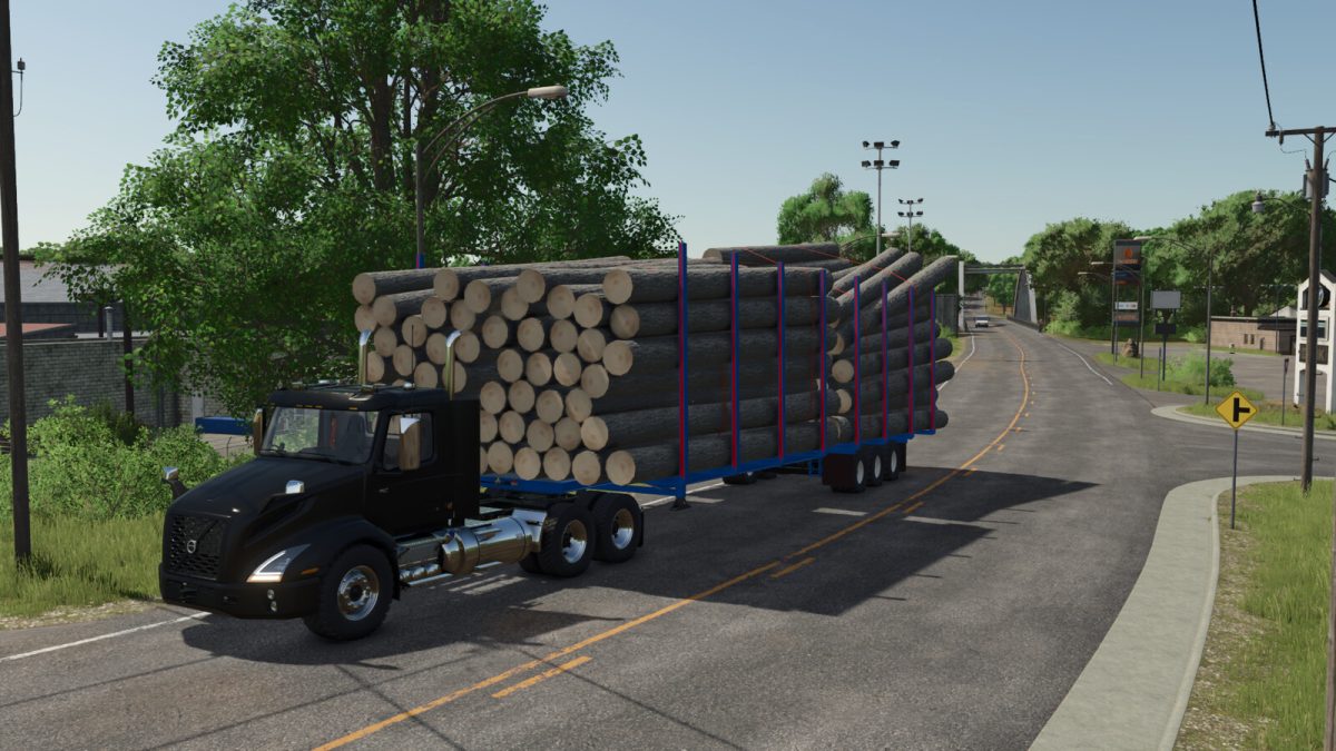 Heavy Duty Logger Trailer v 1.0