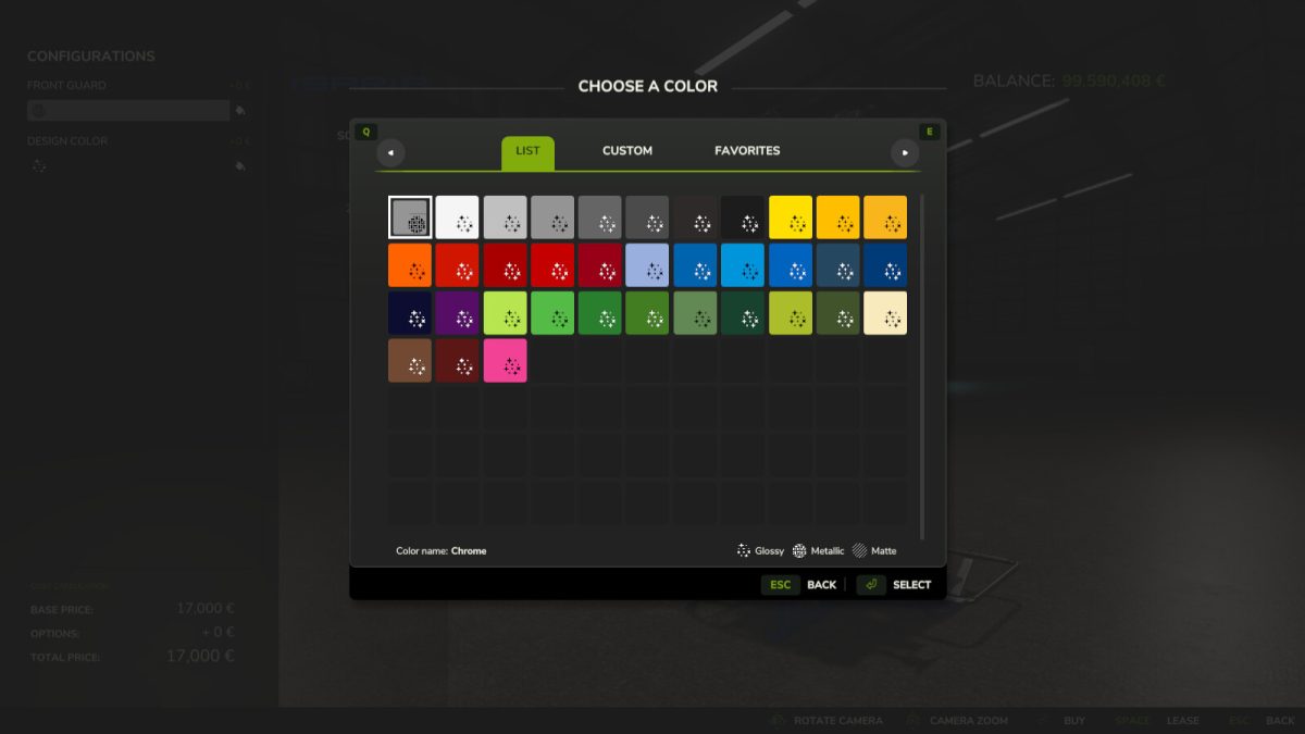 Isaria Color and Range Extension Pack v 1.0