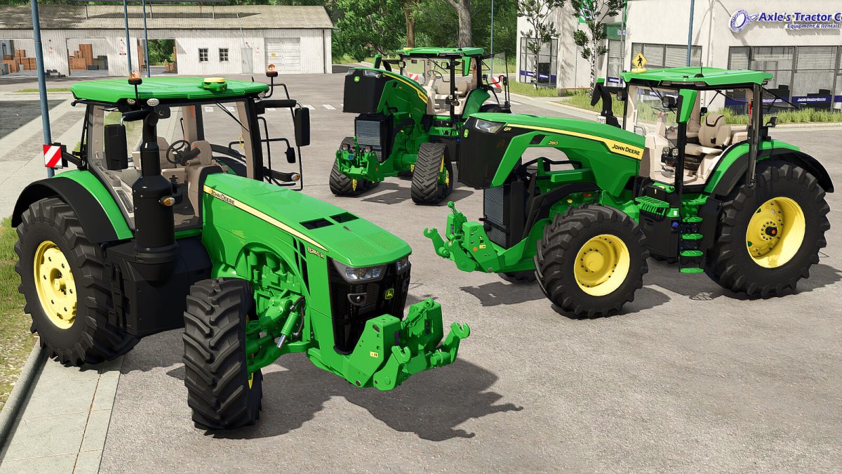 John Deere 8R Pack v 1.0