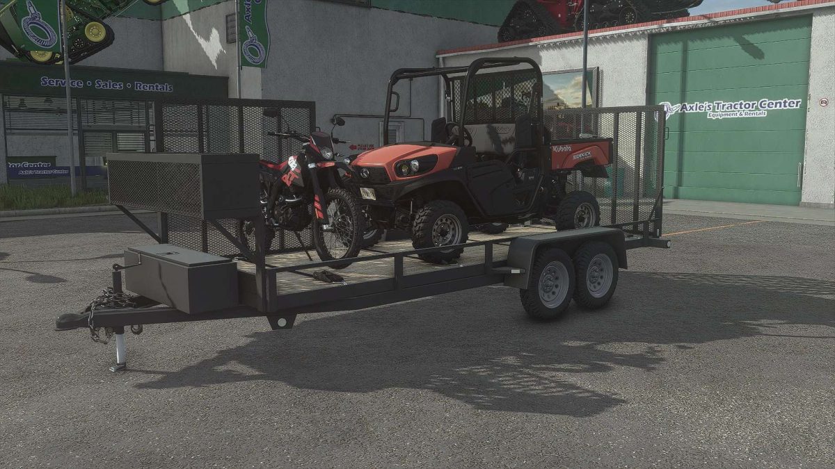 Lawn Mower Trailer v 1.0