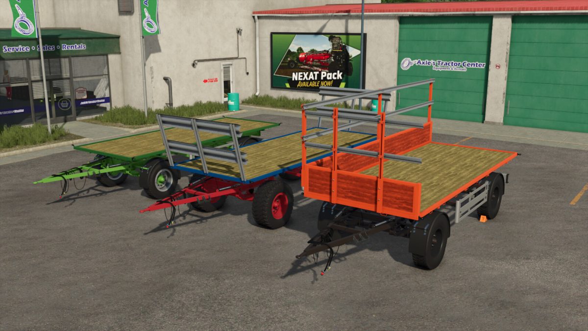 Lizard Bale Trailers Pack v 1.0