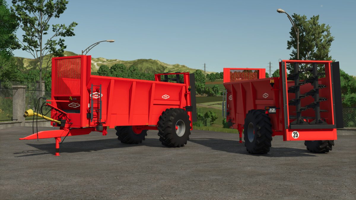 Lizard EV 120 Manure Spreader v 1.0