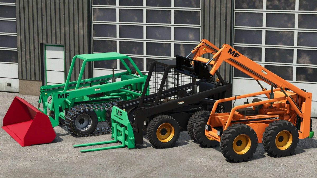 Massey Ferguson 711 Skid Steer v 1.0