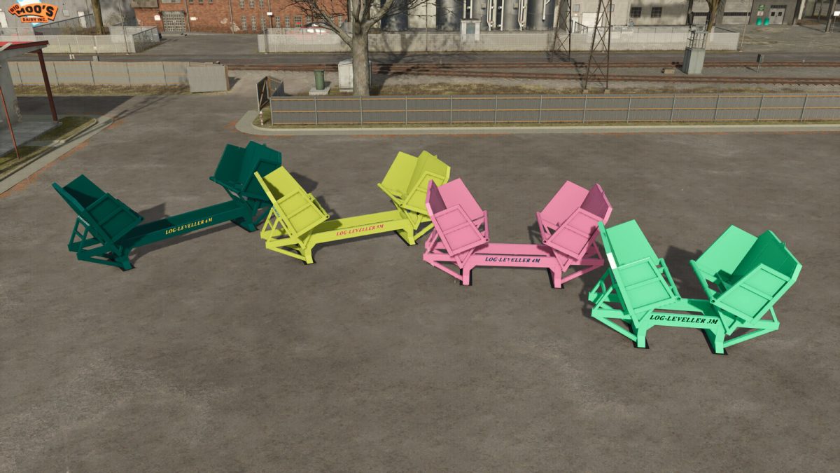 Mechanical Log Levellers Pack v 1.0.0.1