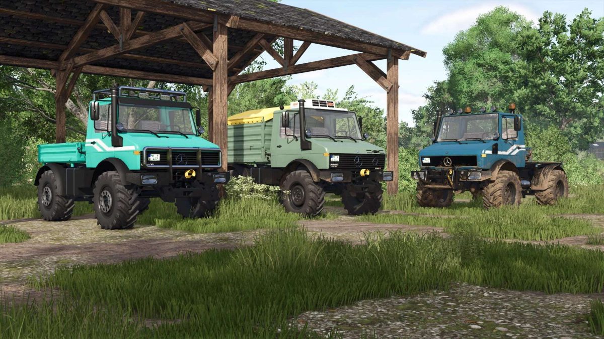 Mercedes Benz Unimog U1200, U1400, U1600 v 0.9.2