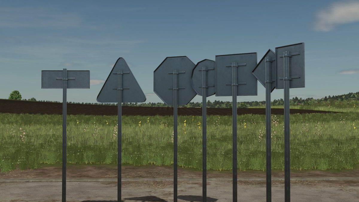 Placeable Swedish Road Signs Pack v 1.0.0.1