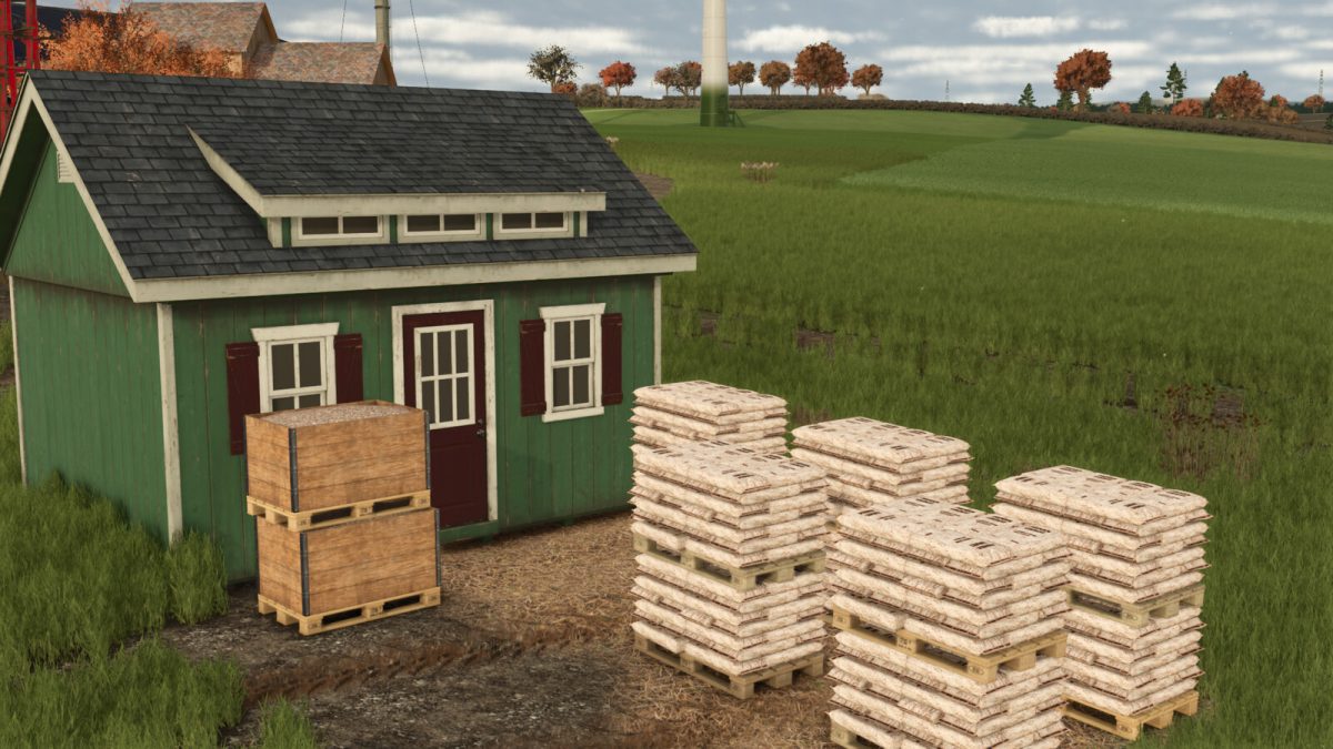 Refined Wood Chips and Sawdust Factory v 1.0