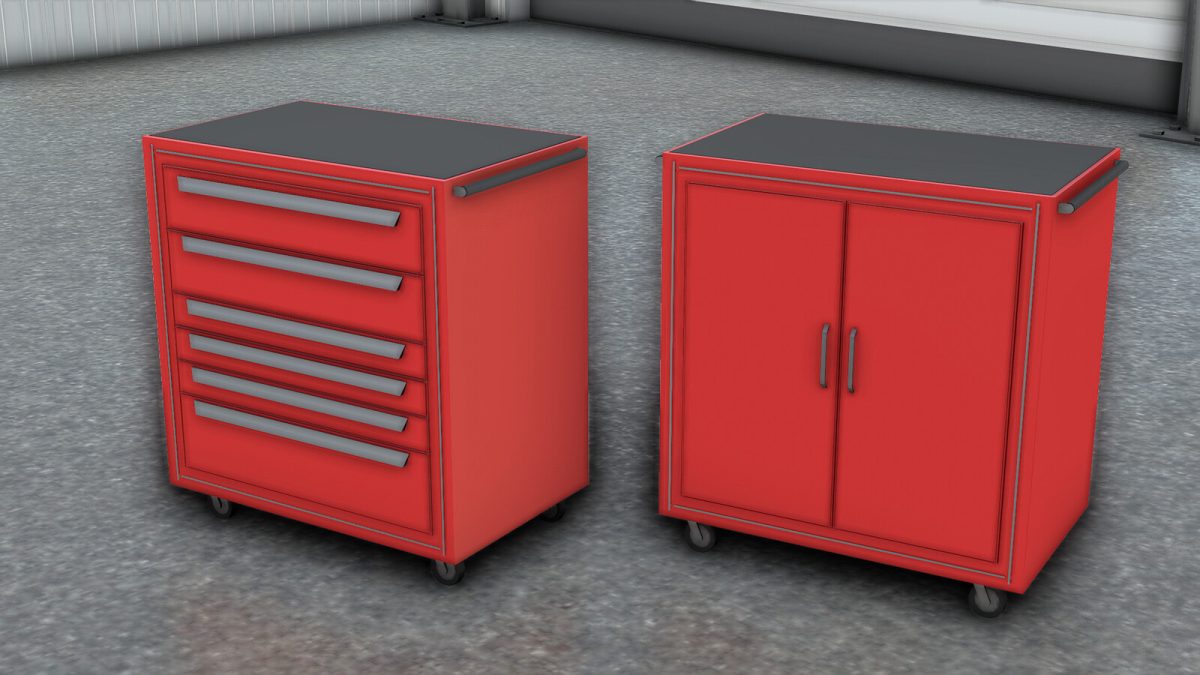 Tool Boxes Pack (Prefab) v 1.0