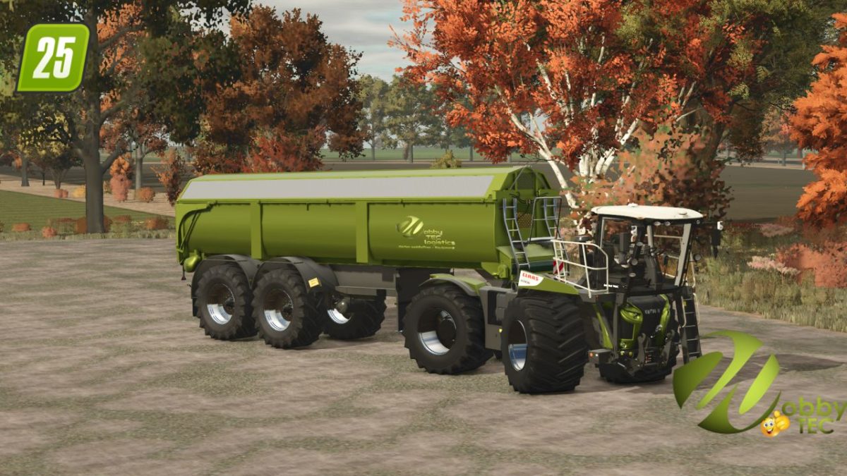 Trailer for Xerion 4200 Saddletrac v 1.0